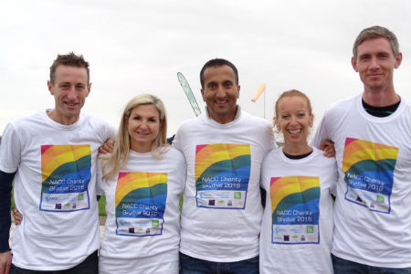 NACC skydives to raise over £6000  