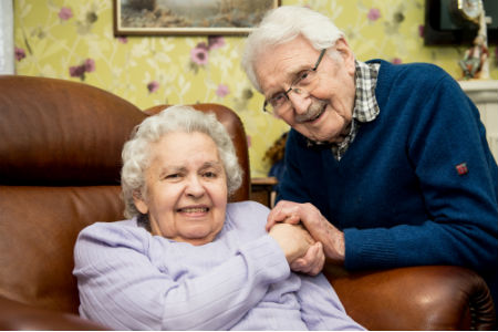 Residents celebrate their 71st Valentine's Day