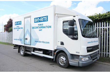 Mobile decontamination unit drives down infection