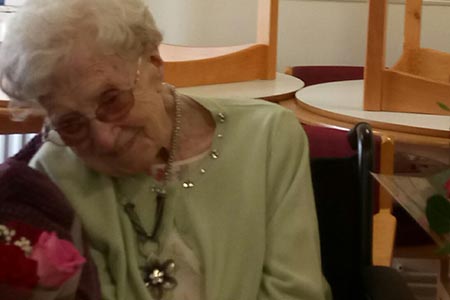 Moderation is the key to a long life, says resident