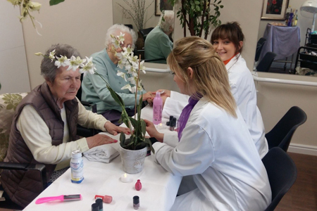 Residents in Ayr enjoy day of pampering