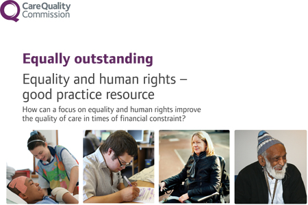 Care quality focus on equality and human rights 