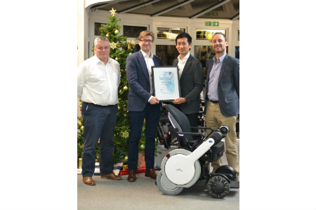 Powerchair wins BHTA Award