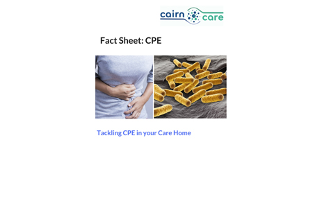 Free fact sheet on tackling CPE 