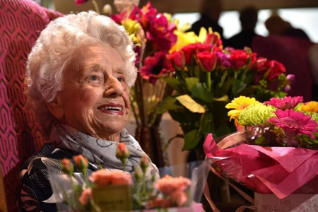 Anchor resident marks 100 years