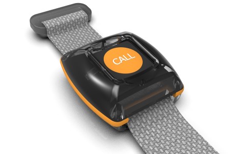 Personal nurse call button 