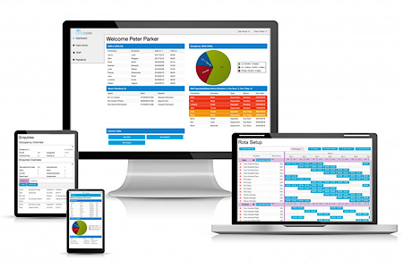 CoolCare offers free care home management software