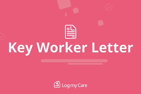 Log my Care creates free key worker template letter