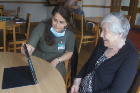 Supporting people with dementia in care homes during Covid-19