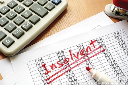 What happens in the case of insolvency?
