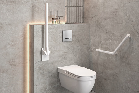 Accessible design in public washrooms