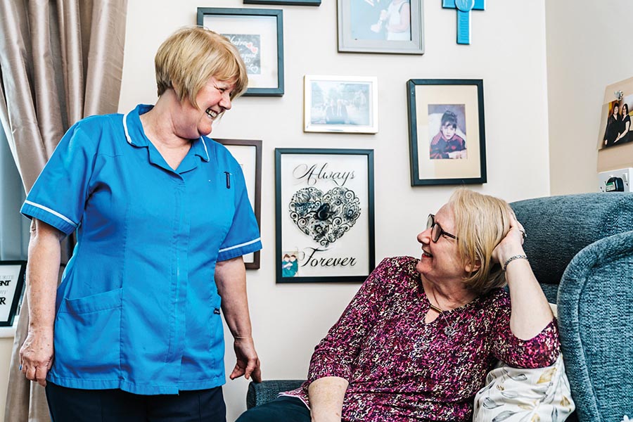 Implementing person-centred care for people living with dementia