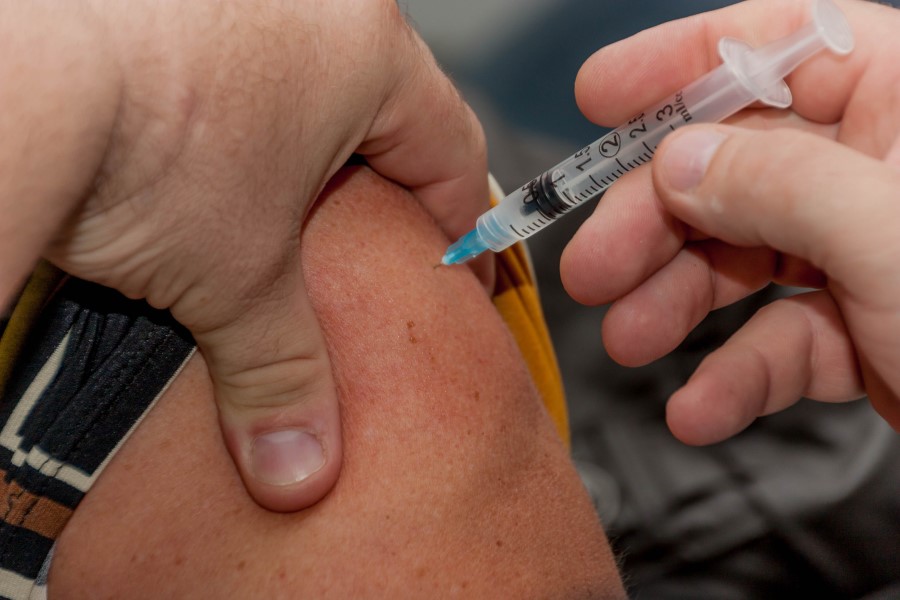 Clinical trial a shot in the arm for low care staff flu vaccinations 