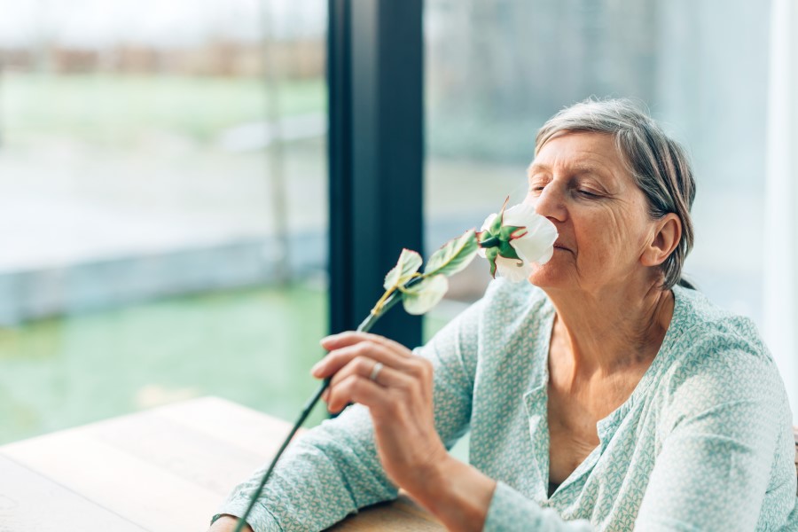 South East Care homes get wellbeing boost with Smell & Tell game