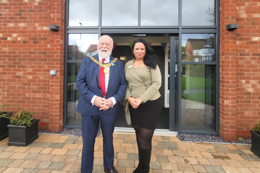 Derby care home celebrates grand opening