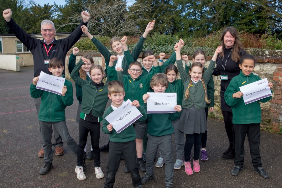 Schoolchildren name suites at Care UK’s new Cuttlebrook Hall home