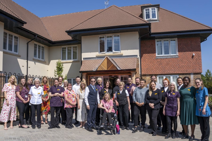 Hallmark celebrates grand opening of luxury West Sussex home