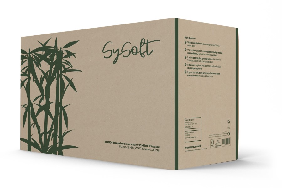 Sybron launches SySoft luxury bamboo toilet tissue