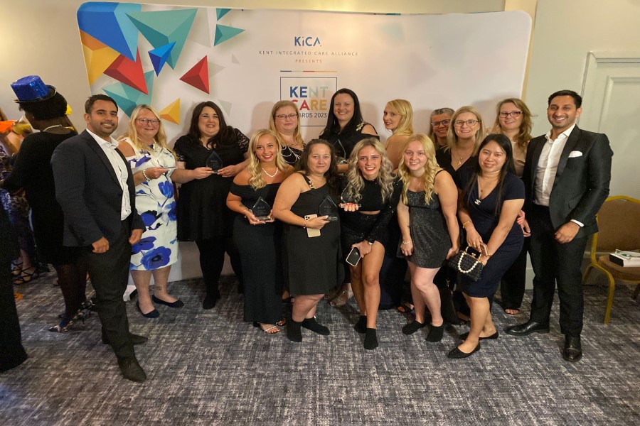 Dymchurch care home team scoops two Kent Care Awards