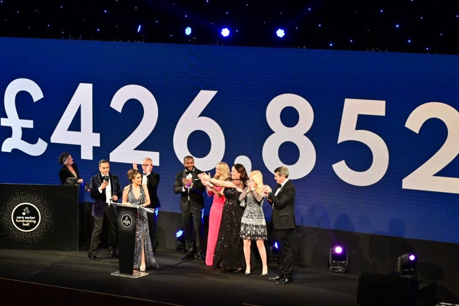 Care Sector Fundraising Ball raises record breaking total