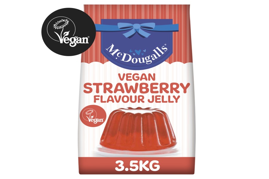 Premier Foods launches McDougalls Vegan Jelly