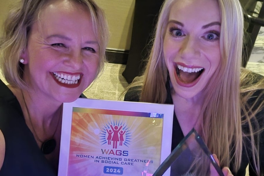 Grace Cares wins New Business Award at WAGS 2024