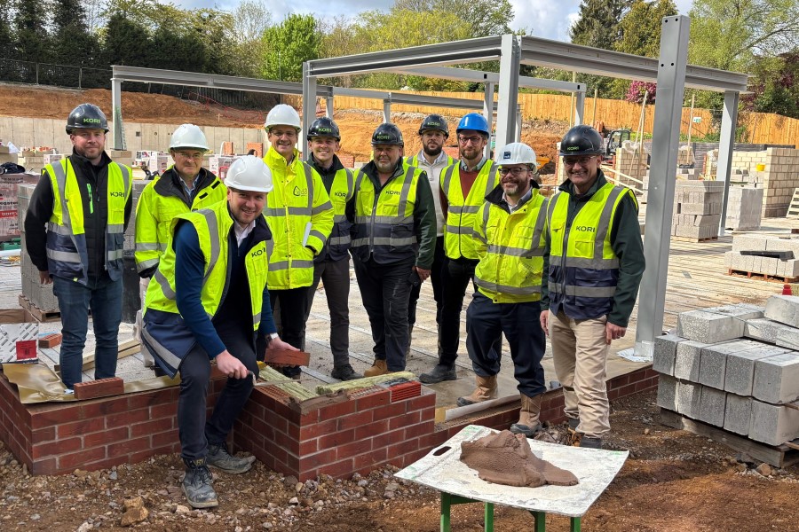 Brick laying ceremony for new Cinnamon home in Leicester