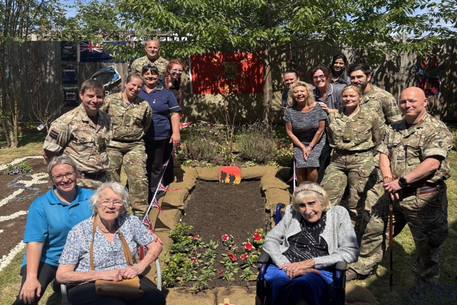 Lord Mayor opens Chester home’s community garden 
